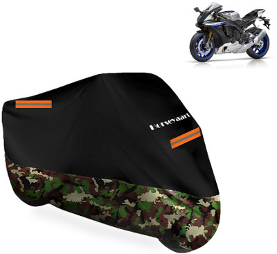 Horseyaart Waterproof Two Wheeler Cover for Yamaha(YZF R1 M BS6, Multicolor)