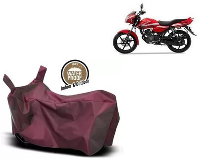 OliverX Waterproof Two Wheeler Cover for TVS(Phoenix 125, Maroon)