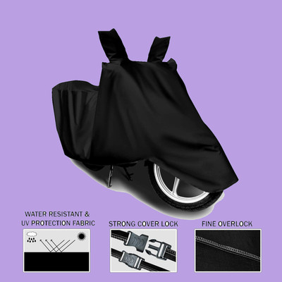 Lakshmina Enterprises Waterproof Two Wheeler Cover for Bajaj(Pulsar AS 150, Black)