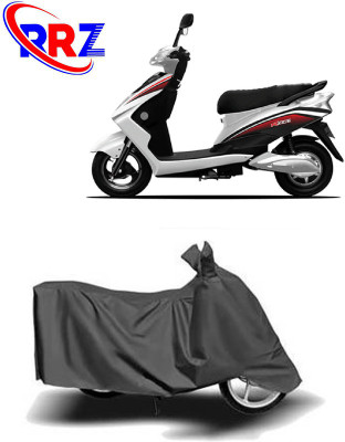RRZ Waterproof Two Wheeler Cover for Okinawa(Praise, Grey)