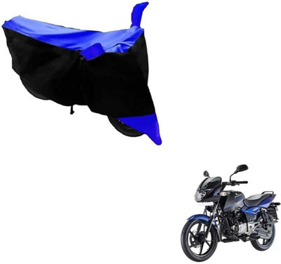DeepShakshi AUTOMOTIVE Waterproof Two Wheeler Cover for Bajaj(Pulsar NS125 BS6, Blue, Black)