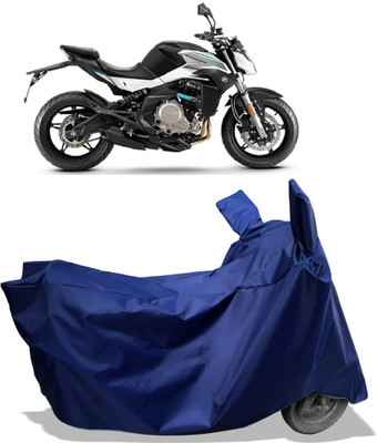 Amexride Two Wheeler Cover for CFMoto(650 NK BS6, Blue)