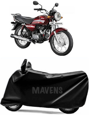 R Rayvin Star Two Wheeler Cover for Hero(HF Dawn, Blue)