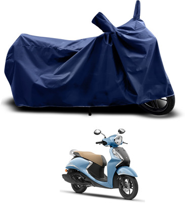 PAGORA Waterproof Two Wheeler Cover for Yamaha(Fascino 125, Blue)