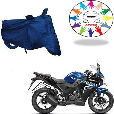 DeepShakshi AUTOMOTIVE Waterproof Two Wheeler Cover for Honda(CBR 150R, Blue)