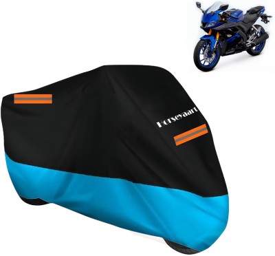 Horseyaart Waterproof Two Wheeler Cover for Yamaha(YZF R15 V3, Blue)