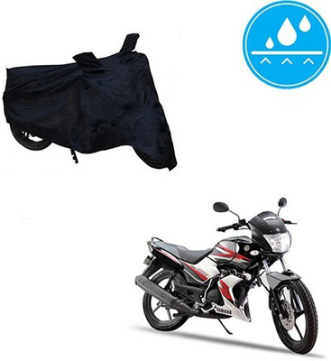 MMSSTAR Waterproof Two Wheeler Cover for Yamaha(SS, Black)