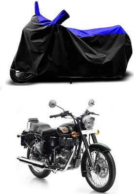 VESMEI Two Wheeler Cover for Royal Enfield(Electra 5S, Blue)