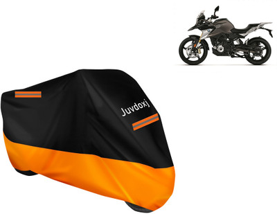 Juvdoxj Waterproof Two Wheeler Cover for BMW(G 310 GS, Orange)