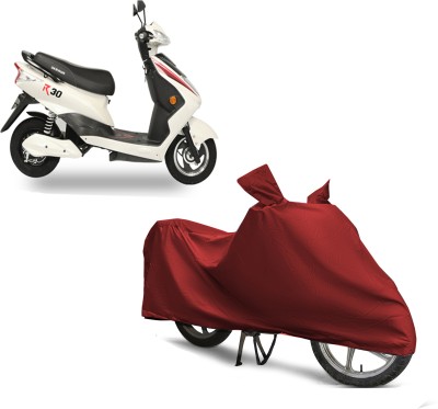 EGAL Two Wheeler Cover for Okinawa(R30 electric scooter, Maroon)