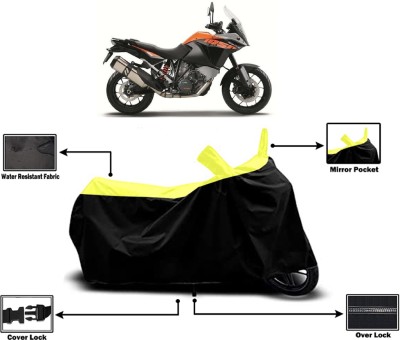 Amexride Two Wheeler Cover for KTM(1050 Adventure, Yellow)