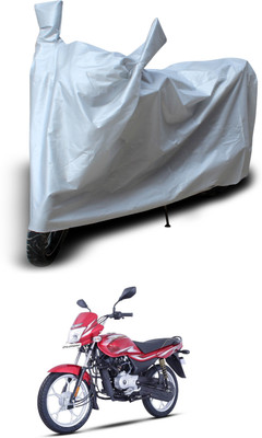 GOSHIV-car and bike accessories Waterproof Two Wheeler Cover for Bajaj(CT100, Silver)