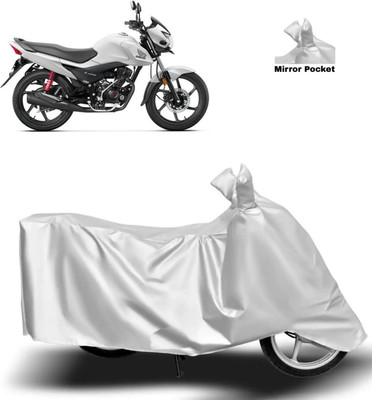 AutoRash Waterproof Two Wheeler Cover for Honda(Livo, Silver)