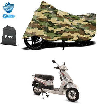 PAGORA Waterproof Two Wheeler Cover for Hero(Yellow)
