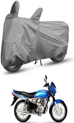 JVDHUB Two Wheeler Cover for Bajaj(Wind 125, Grey)