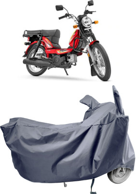 Amexride Two Wheeler Cover for TVS(XL 100 Heavy Duty BS6, Grey)