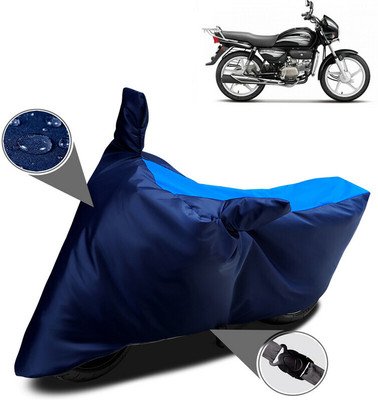 MWBB Waterproof Two Wheeler Cover for Hero(Splendor Plus, Multicolor)