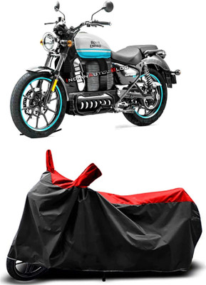 MMSSTAR Waterproof Two Wheeler Cover for Royal Enfield(Maestro Electric, Red)