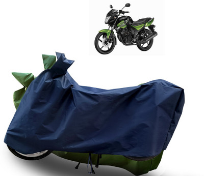 Horseyaart Waterproof Two Wheeler Cover for Yamaha(SZ RR V2.0, Blue)