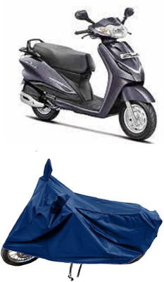 SPECTUS Two Wheeler Cover for Hero(Duet VX 110CC BS6, Blue)