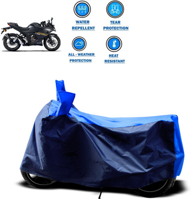 DeepShakshi AUTOMOTIVE Two Wheeler Cover for Suzuki(Gixxer 250, Blue, Blue)