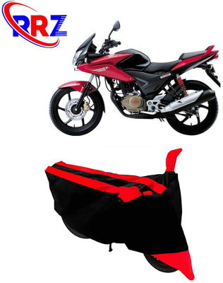 RRZ Waterproof Two Wheeler Cover for Honda(Stunner CBF, Black, Red)
