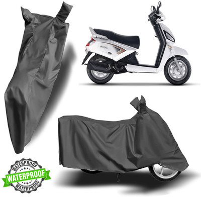 NG Auto Front Waterproof Two Wheeler Cover for Mahindra(Gusto 125, Grey)