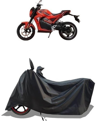 AASHTIK MART Two Wheeler Cover for Hero(Electric NYX HX, Black)