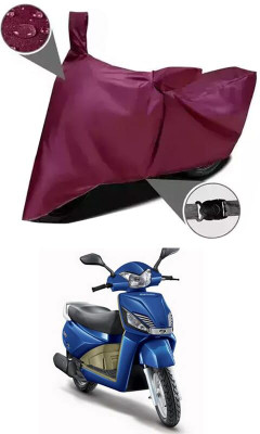 AASHTIK MART Two Wheeler Cover for Mahindra(Gusto, Maroon)