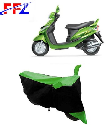 FFZ Two Wheeler Cover for Mahindra(Rodeo RZ, Black, Green)