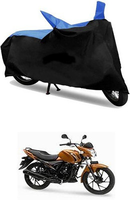 MMSSTAR Waterproof Two Wheeler Cover for Suzuki(Sling, Blue, Black)