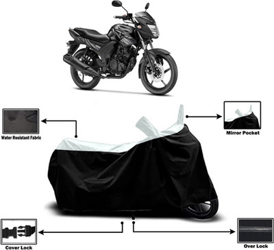 Amexride Two Wheeler Cover for Yamaha(SZ-RR V BS6, White)
