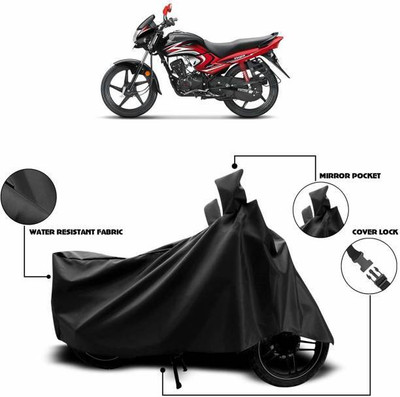 smwzxyu Waterproof Two Wheeler Cover for Honda(Dream Neo, Black)