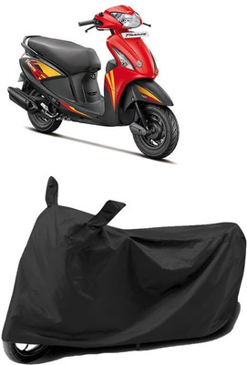 AASHTIK MART Two Wheeler Cover for Hero(Pleasure+ 110, Black)