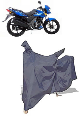 Amexride Two Wheeler Cover for TVS(Flame SR125, Grey)