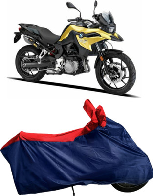 Autofly Waterproof Two Wheeler Cover for BMW(F 750 GS, Blue, Red)