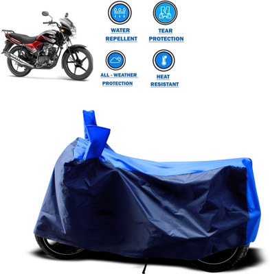 DeepShakshi AUTOMOTIVE Two Wheeler Cover for Yamaha(YBR 110, Blue, Blue)