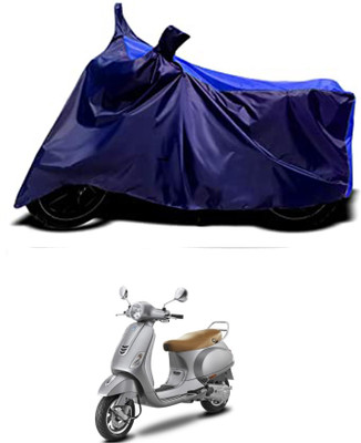 VESMEI Two Wheeler Cover for Vespa(Vespa VXL 125, Blue)