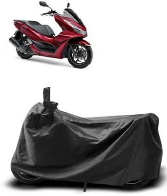 Tritika Waterproof Two Wheeler Cover for Honda(PCX 125, Black)