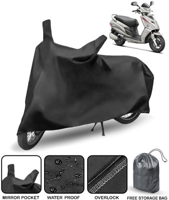 HMS Two Wheeler Cover for Hero(Maestro Edge, Black)