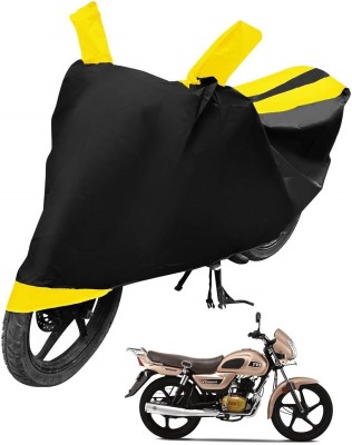 AUTYLE Two Wheeler Cover for TVS(Radeon, Yellow)