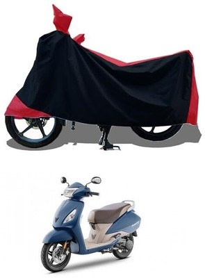 AASHTIK MART Two Wheeler Cover for TVS(Jupiter, Red)