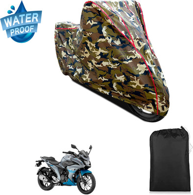 PAGORA Waterproof Two Wheeler Cover for Yamaha(Fazer 25 BS6, Yellow)