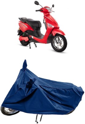 SPECTUS Two Wheeler Cover for Hero(Electric Optima Li BS6, Blue)