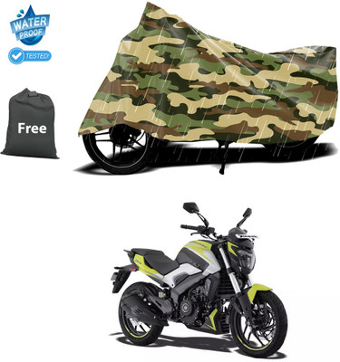 CODOKI Waterproof Two Wheeler Cover for Bajaj(Dominar, Yellow)