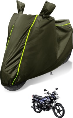 Auto Hub Waterproof Two Wheeler Cover for Hero(Splendor NXG, Green)