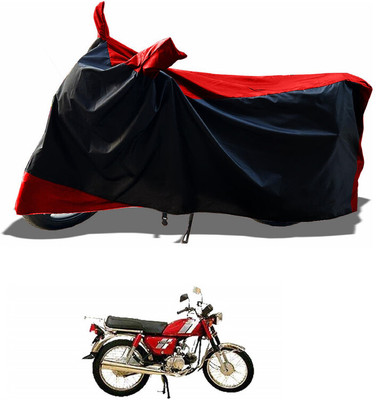 AESTRYD Two Wheeler Cover for Hero(CD 100 SS, Red)