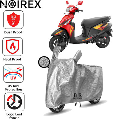 NOIREX Two Wheeler Cover for Hero(Pleasure, Black)