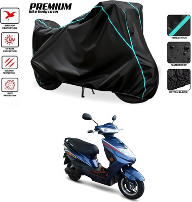 PAGORA Waterproof Two Wheeler Cover for Okinawa(Ridge, Black)