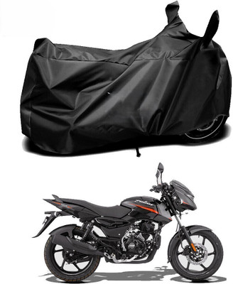 DeepShakshi AUTOMOTIVE Two Wheeler Cover for Bajaj(Pulsar 125, Black)